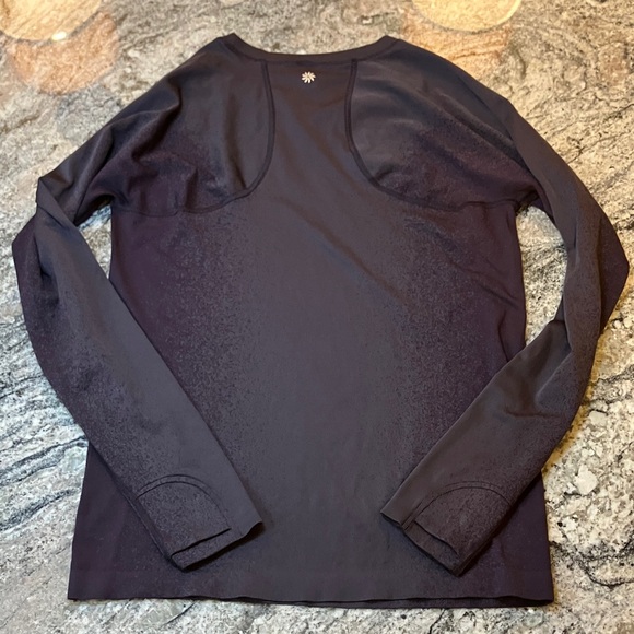 Athleta Women’s Long-Sleeve Performance Tees - Set/3 - Blue, Charcoal, Gray - Picture 7 of 13